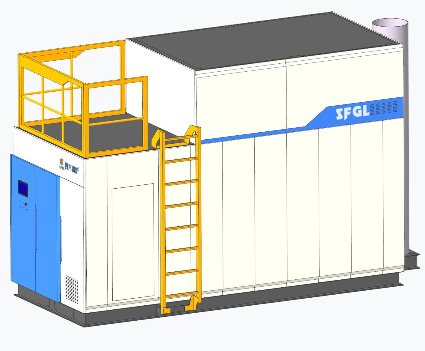 Water Cooled Premixed Clean Energy Natural Gas Boiler ll